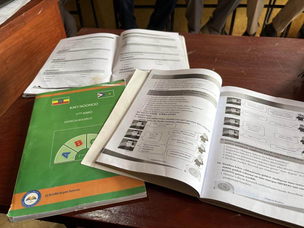 Lasten taitotaso huomioidaan paremmin uusissa oppikirjoissa Etiopiassa